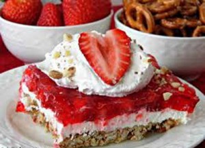 Strawberry Pretzel Salad