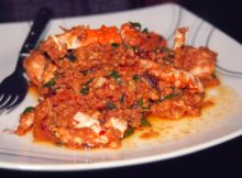 Sea food Crab Curry