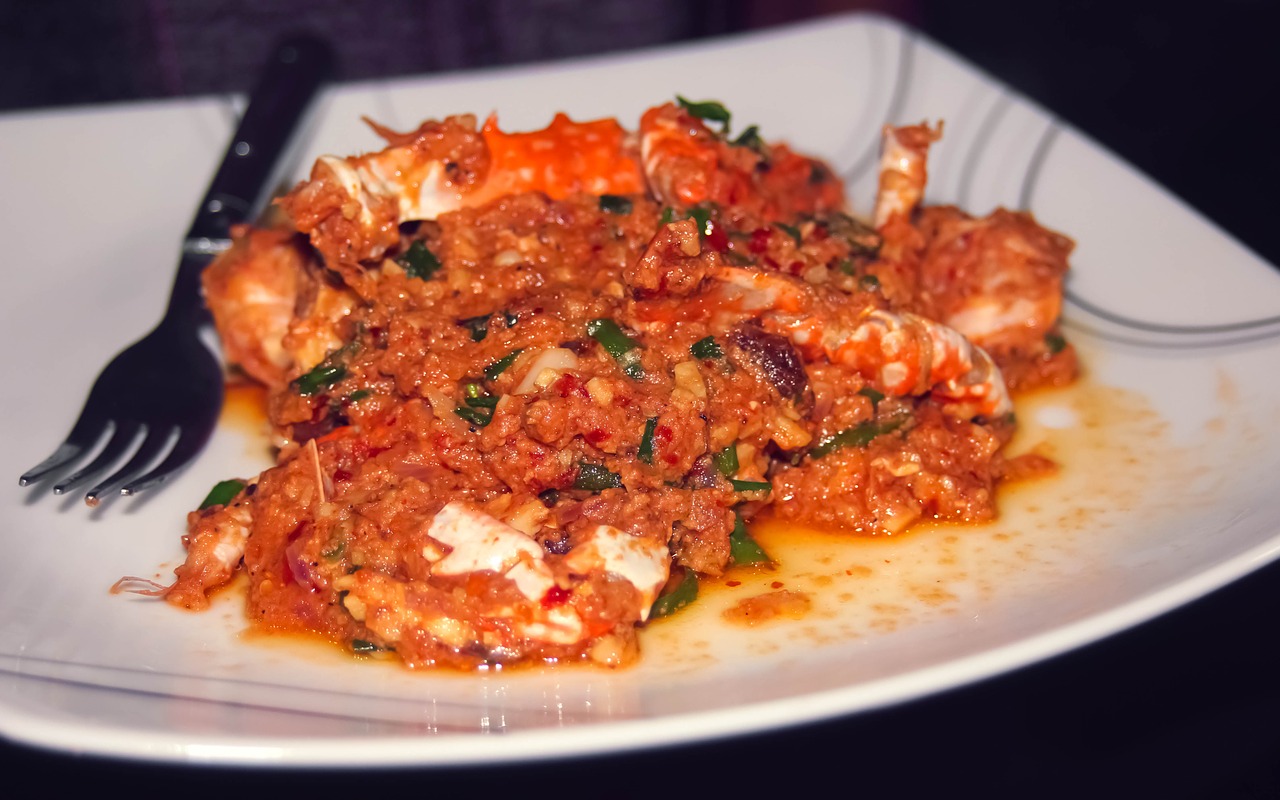 Sea food Crab Curry