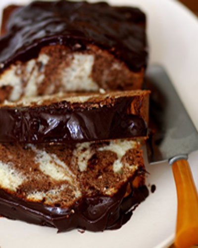 Chocolate and Vanilla Marble Cake