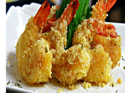 Parmesan Crusted Shrimp