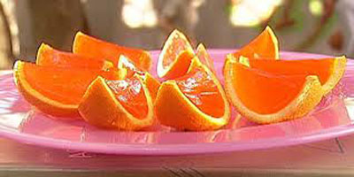 Jello Fruit Wedges