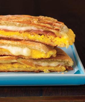 Prosciutto and Egg Panini