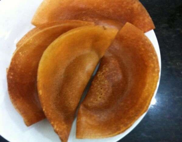 Jaggery Hoppers (Hakuru Aappa)