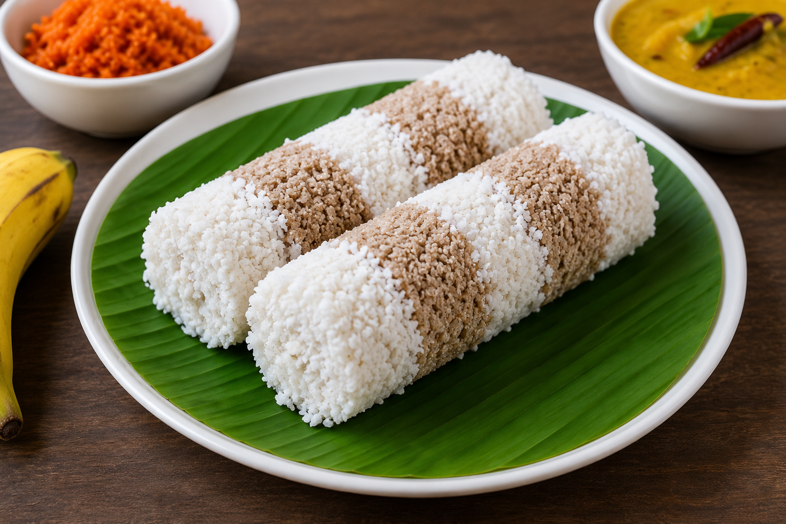Sri Lankan Pittu Recipe (Traditional Steamed Rice Flour & Coconut)
