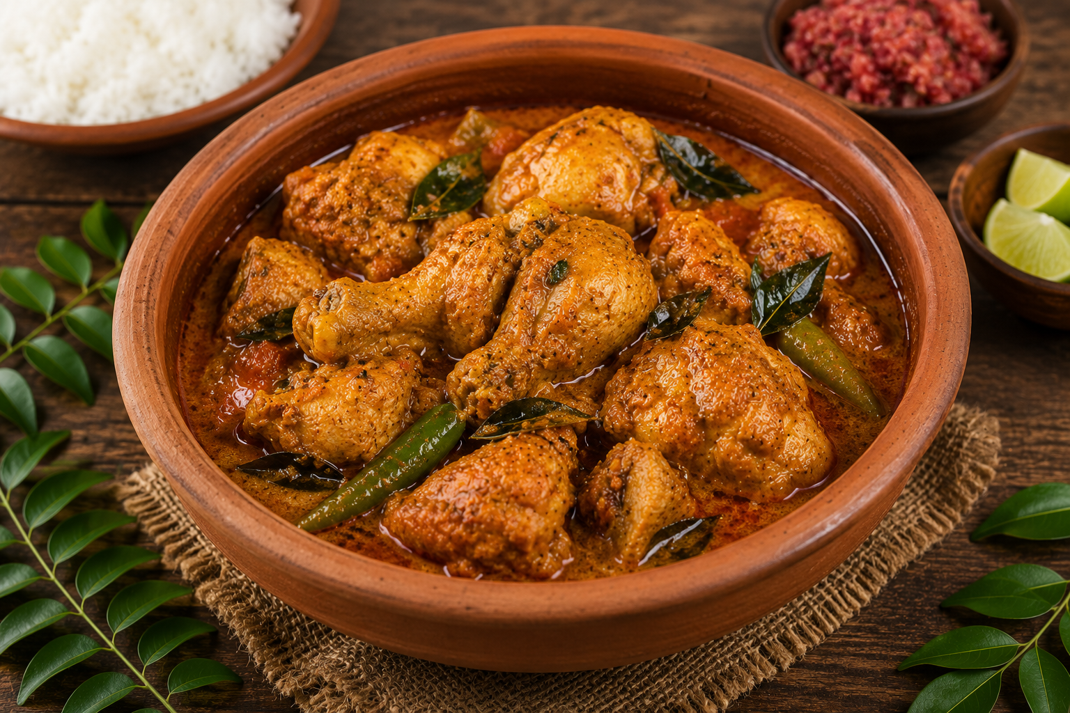 Authentic Sri Lankan Chicken Curry Recipe (කුකුල් මස් කරිය)