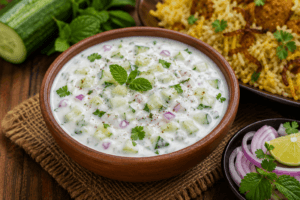 Sri Lankan Style Cucumber Raita